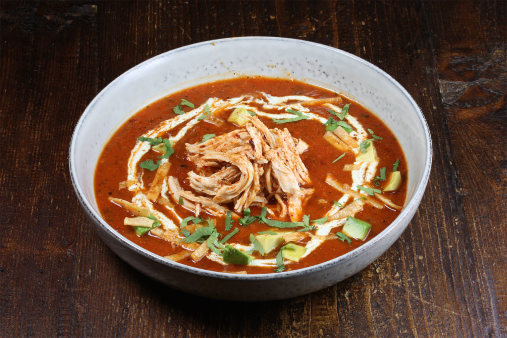 Fire Roasted Tortilla Soup